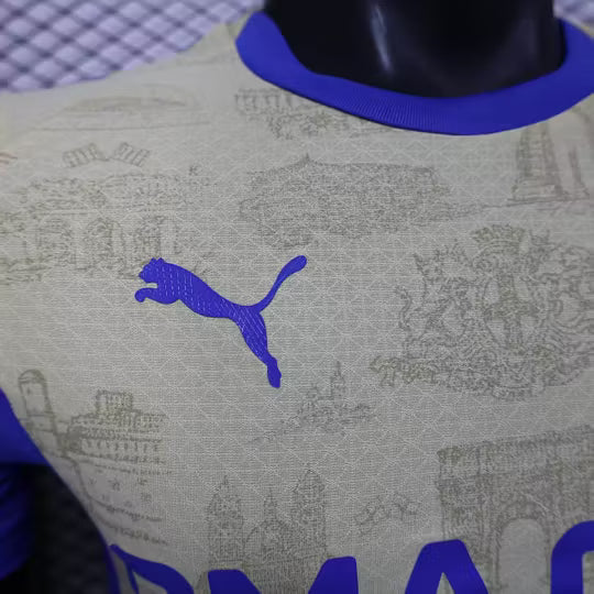 2025/2026 Player Version Olympique de Marseille Fourth Away Football Shirt – 1:1 Thai Quality