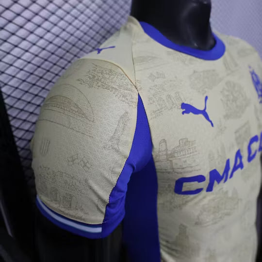2025/2026 Player Version Olympique de Marseille Fourth Away Football Shirt – 1:1 Thai Quality