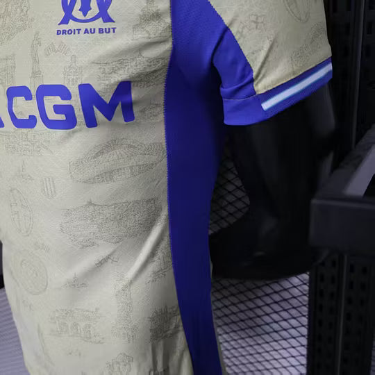 2025/2026 Player Version Olympique de Marseille Fourth Away Football Shirt – 1:1 Thai Quality
