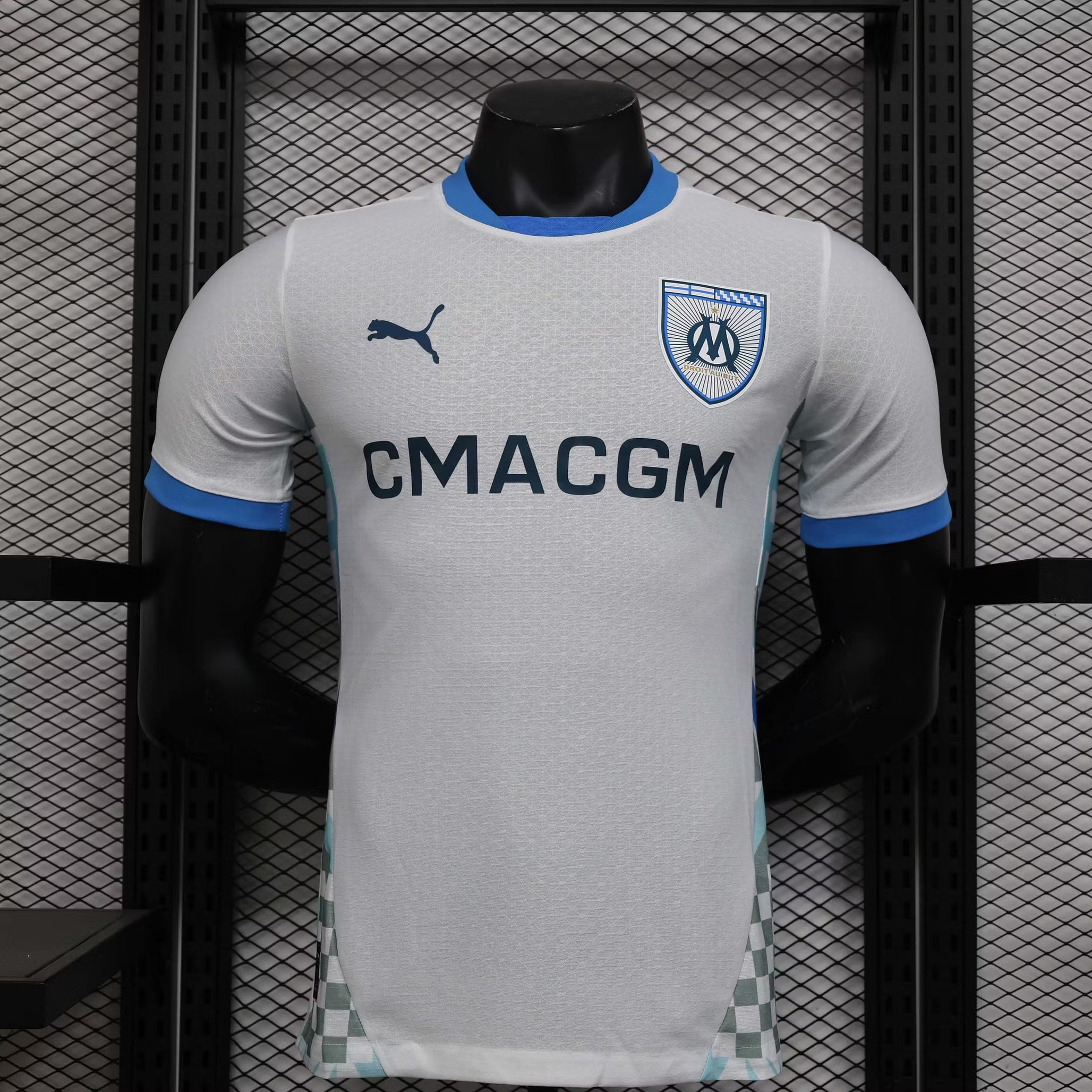 2024/2025 Player Version Olympique de Marseille Home Football Shirt – 1:1 Thai Quality