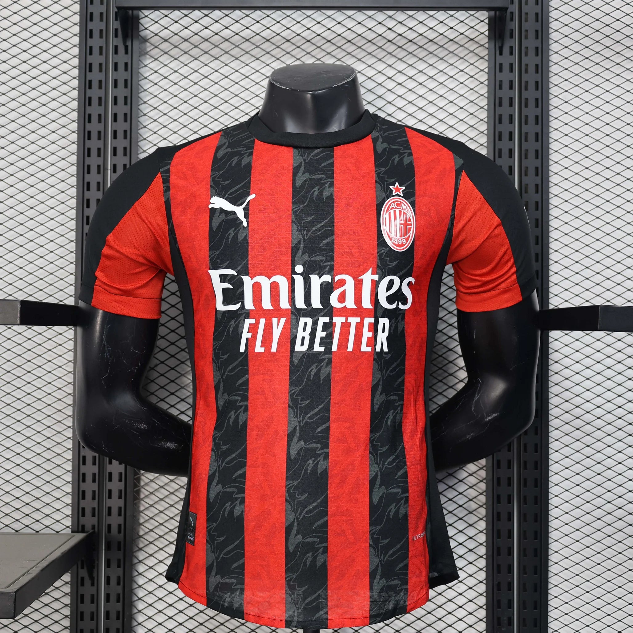 AC Milan Home Jersey 2025/2026 (Player Version, 1:1, Thai Quality)