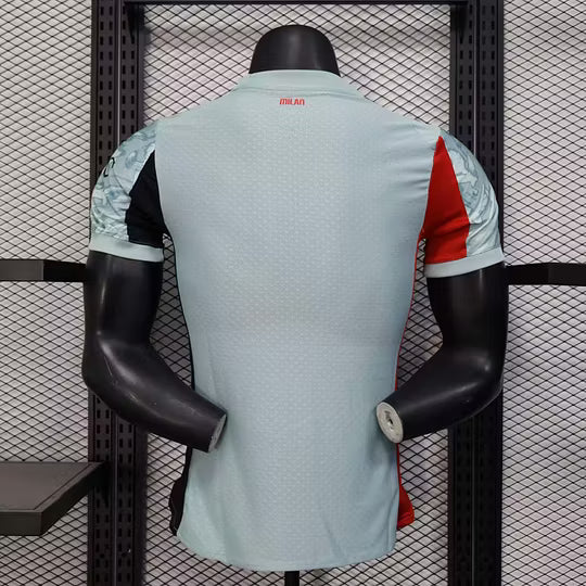 2025/2026 Player Version AC Milan Goalkeeper Grey Football Shirt – 1:1 Thai Quality