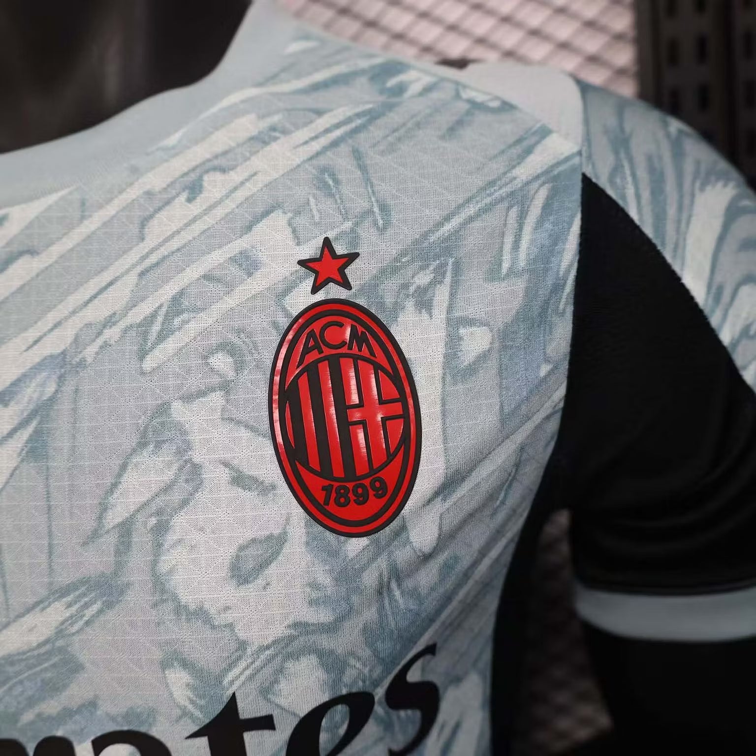 2025/2026 Player Version AC Milan Goalkeeper Grey Football Shirt – 1:1 Thai Quality