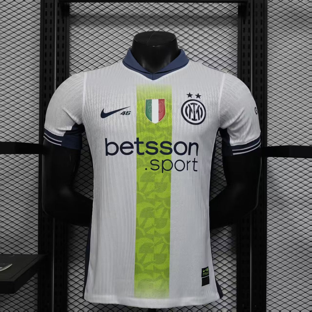 2024/2025 Player Version Internazionale Milan Away Valentino Rossi Special Edition Football Shirt – 1:1 Thai Quality