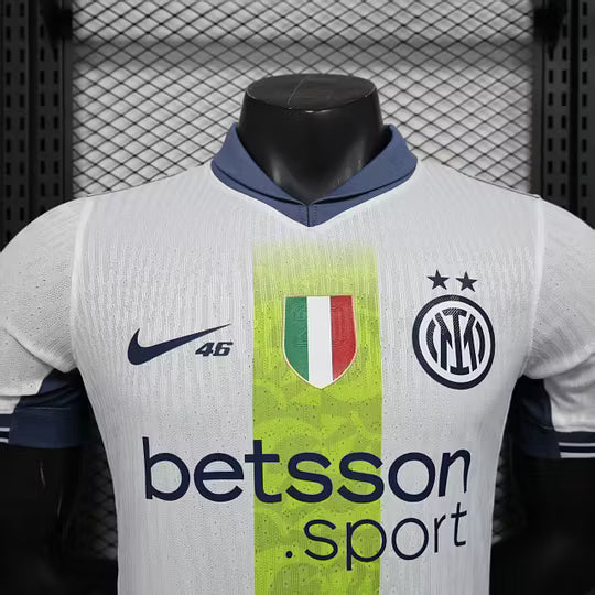 2024/2025 Player Version Internazionale Milan Away Valentino Rossi Special Edition Football Shirt – 1:1 Thai Quality