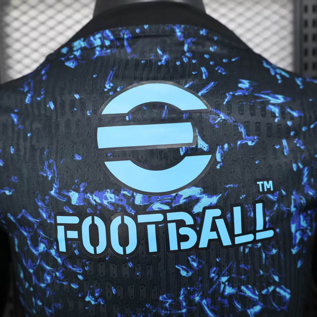 2025/2026 Player Version Inter Milan Pre Match Training Wear Dark Blue Football Shirt – 1:1 Thai Quality