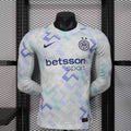 2025/2026 Player Version Long Sleeve Inter Milan Away Football Shirt – 1:1 Thai Quality