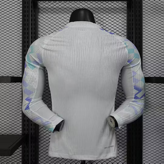 2025/2026 Player Version Long Sleeve Inter Milan Away Football Shirt – 1:1 Thai Quality