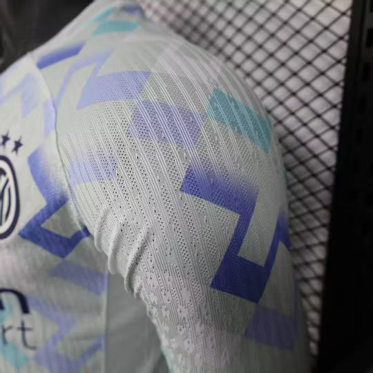 2025/2026 Player Version Long Sleeve Inter Milan Away Football Shirt – 1:1 Thai Quality