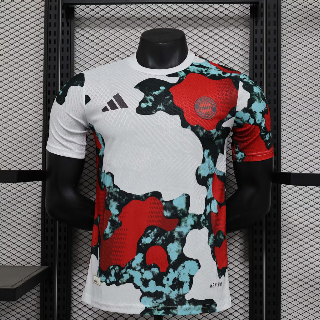 2024/2025 Player Version Bayern Munich Special Edition White & Red Football Shirt – 1:1 Thai Quality