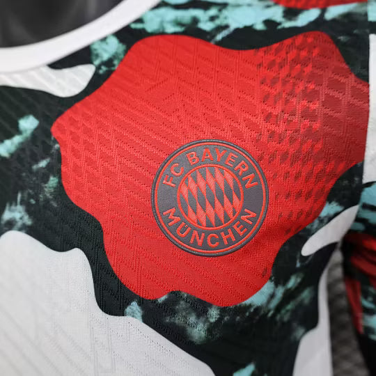 2024/2025 Player Version Bayern Munich Special Edition White & Red Football Shirt – 1:1 Thai Quality