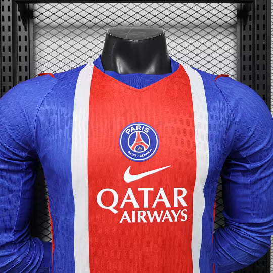 2026/2027 Player Version Long Sleeve PSG Paris Saint-Germain Home Football Shirt – 1:1 Thai Quality