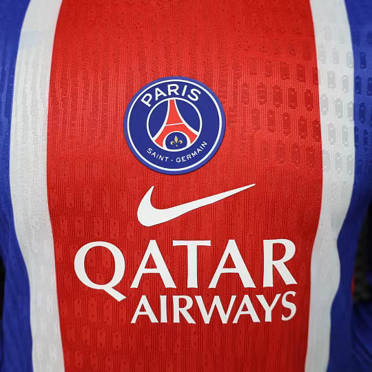 2026/2027 Player Version Long Sleeve PSG Paris Saint-Germain Home Football Shirt – 1:1 Thai Quality