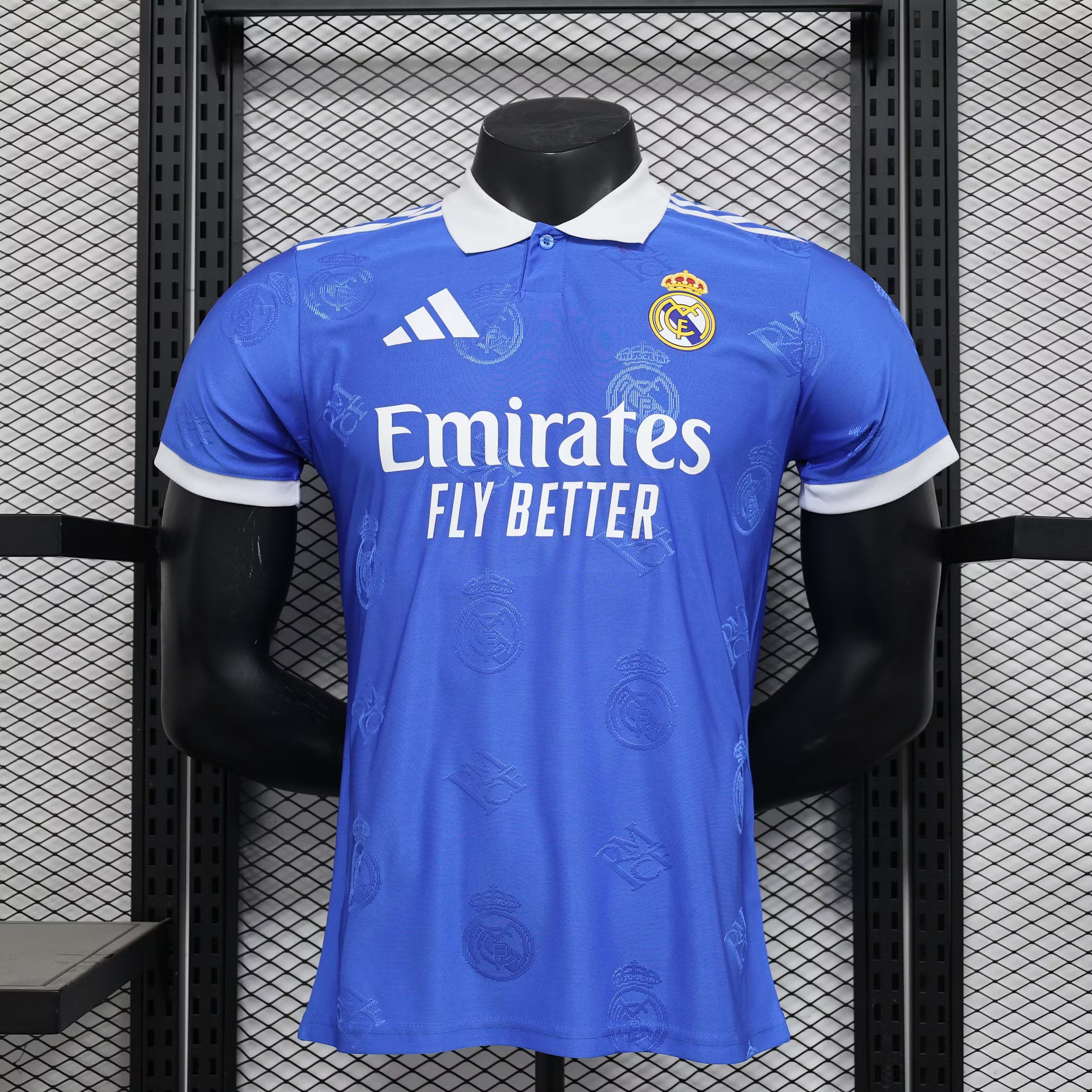 2024/2025 Player Version Real Madrid Special Edition Blue Football Shirt – 1:1 Thai Quality