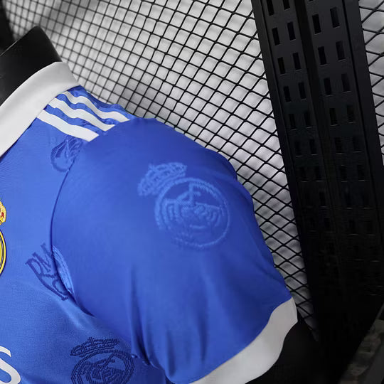 2024/2025 Player Version Real Madrid Special Edition Blue Football Shirt – 1:1 Thai Quality