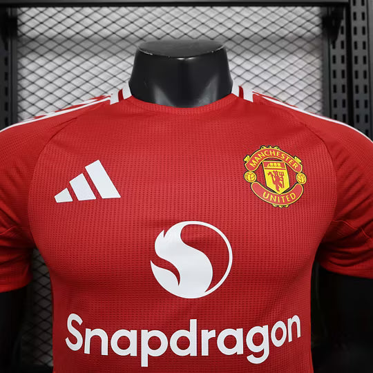 2024/2025 Player Version Manchester United Home Football Shirt – 1:1 Thai Quality