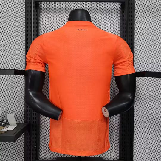 2025/2026 Player Version Manchester City KidSuper Joint Edition Orange Football Shirt – 1:1 Thai Quality