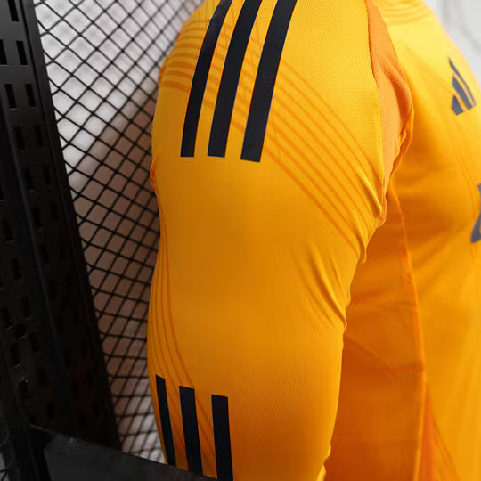 2024/2025 Player Version Long Sleeve Real Madrid Away Football Shirt – 1:1 Thai Quality