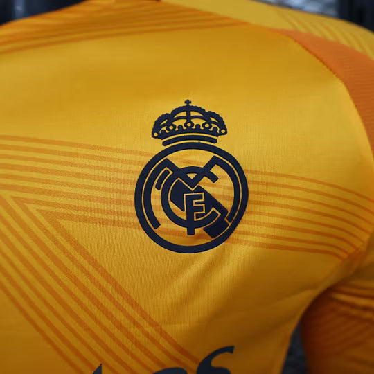 2024/2025 Player Version Long Sleeve Real Madrid Away Football Shirt – 1:1 Thai Quality
