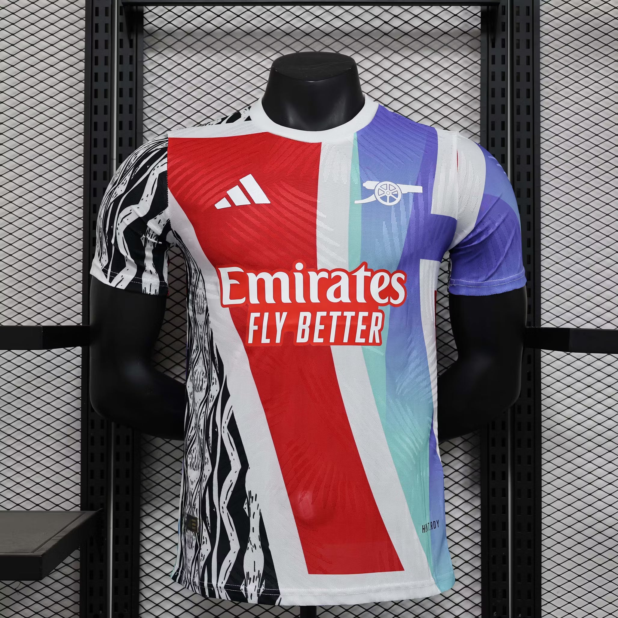 2024/2025 Player Version Arsenal Pre-Match Football Shirt – 1:1 Thai Quality