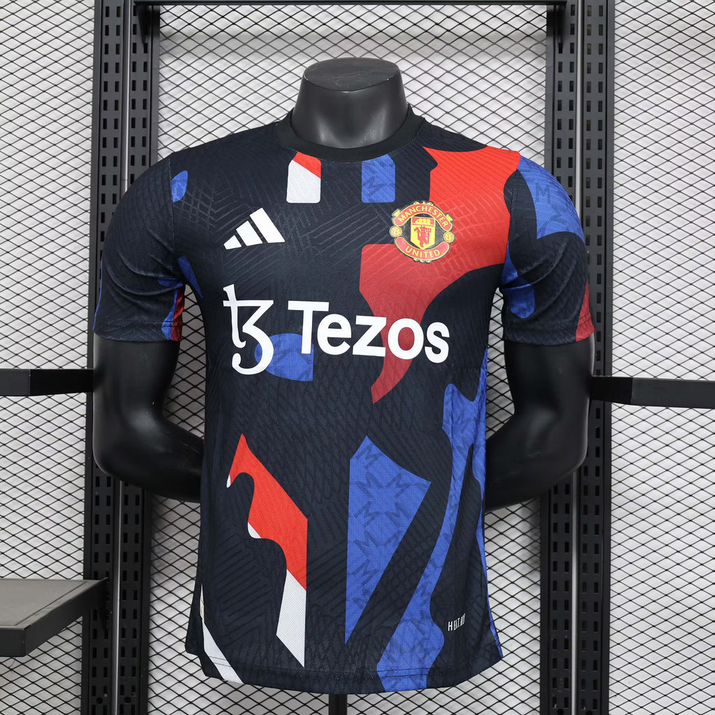 2024/2025 Player Version Manchester United Pre-Match Football Shirt – 1:1 Thai Quality