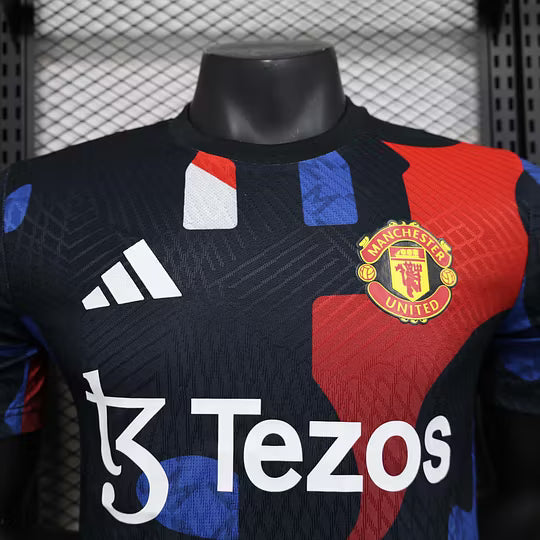 2024/2025 Player Version Manchester United Pre-Match Football Shirt – 1:1 Thai Quality