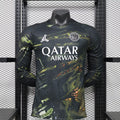 PSG Paris Saint-Germain Night Edition Long Sleeve Jersey 2025/2026 – Player Version (1:1 Thai Quality)