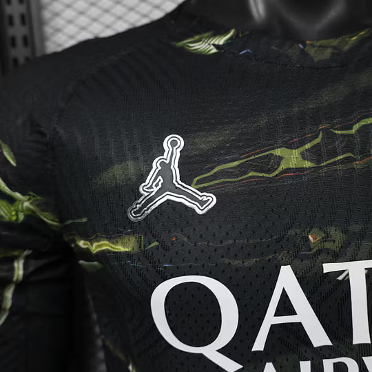 PSG Paris Saint-Germain Night Edition Long Sleeve Jersey 2025/2026 – Player Version (1:1 Thai Quality)