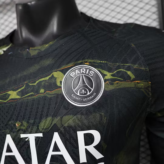 PSG Paris Saint-Germain Night Edition Long Sleeve Jersey 2025/2026 – Player Version (1:1 Thai Quality)