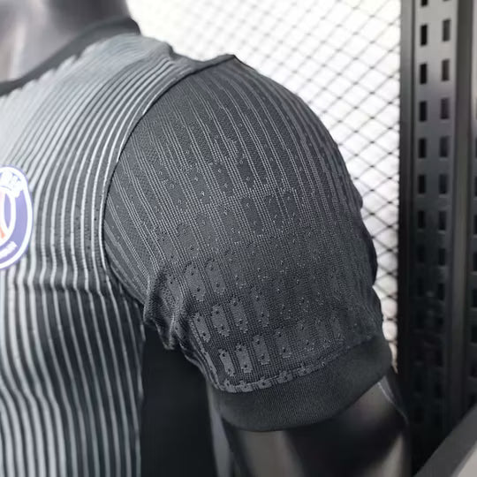PSG Paris Saint-Germain Goalkeeper Black Jersey 2025/2026 – Player Version (1:1 Thai Quality)