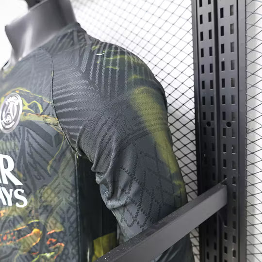 PSG Paris Saint-Germain Night Edition Long Sleeve Jersey 2025/2026 – Player Version (1:1 Thai Quality)