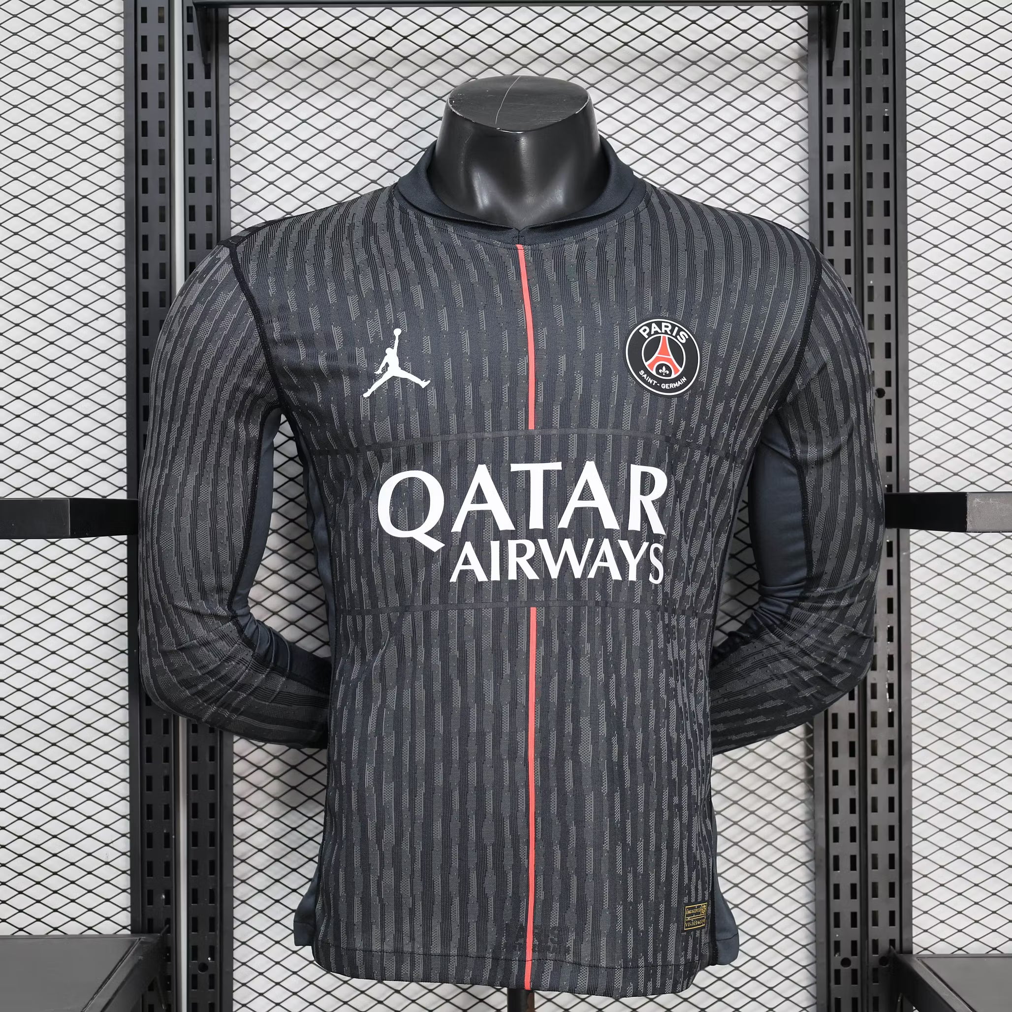 PSG Paris Saint-Germain Fourth Away Long Sleeve Jersey 2025/2026 – Player Version (1:1 Thai Quality)