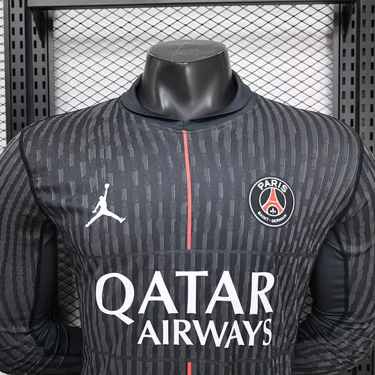 PSG Paris Saint-Germain Fourth Away Long Sleeve Jersey 2025/2026 – Player Version (1:1 Thai Quality)