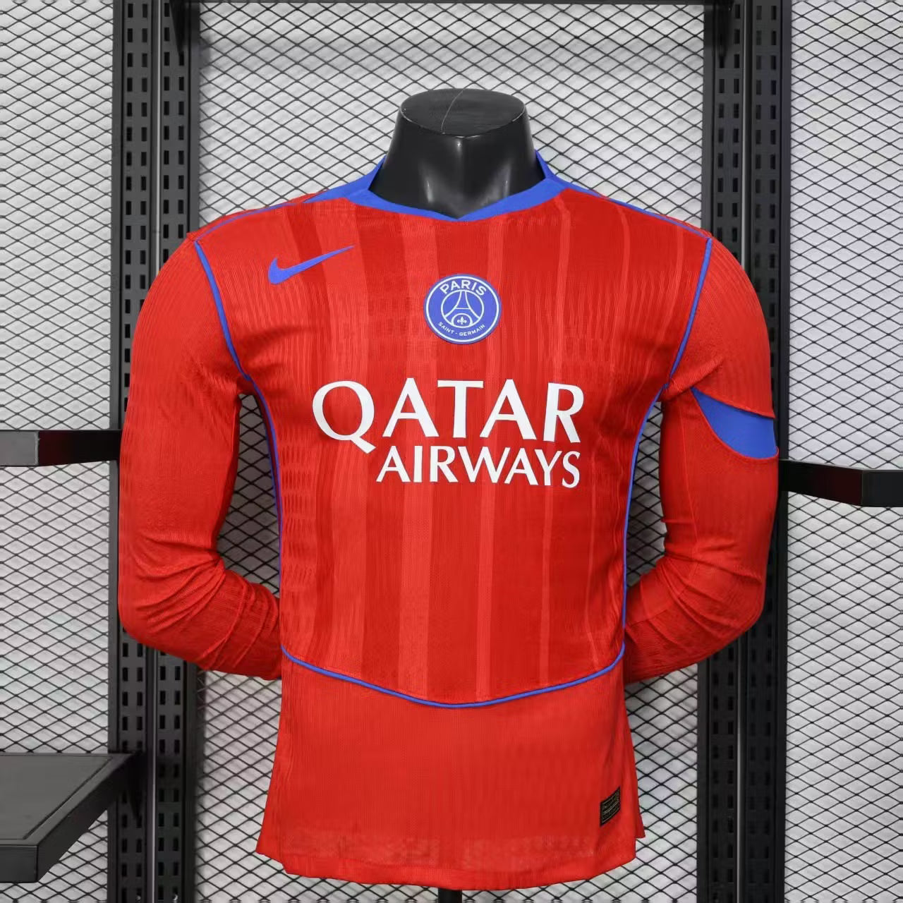 PSG Paris Saint-Germain Third Away Long Sleeve Jersey 2025/2026 – Player Version (1:1 Thai Quality)