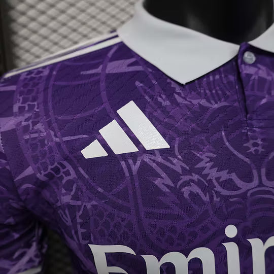 2025/2026 Player Version Real Madrid Special Edition Purple Football Shirt – 1:1 Thai Quality
