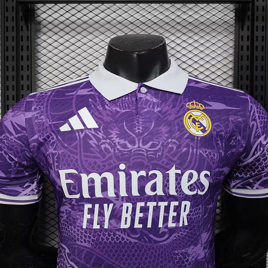 2025/2026 Player Version Real Madrid Special Edition Purple Football Shirt – 1:1 Thai Quality