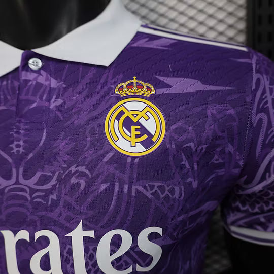 2025/2026 Player Version Real Madrid Special Edition Purple Football Shirt – 1:1 Thai Quality
