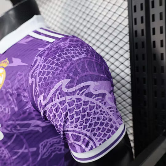 2025/2026 Player Version Real Madrid Special Edition Purple Football Shirt – 1:1 Thai Quality