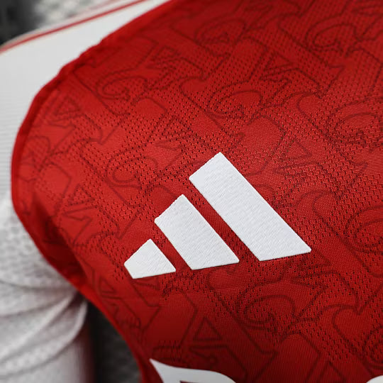 2025/2026 Player Version Long Sleeve Arsenal Home Football Shirt – 1:1 Thai Quality