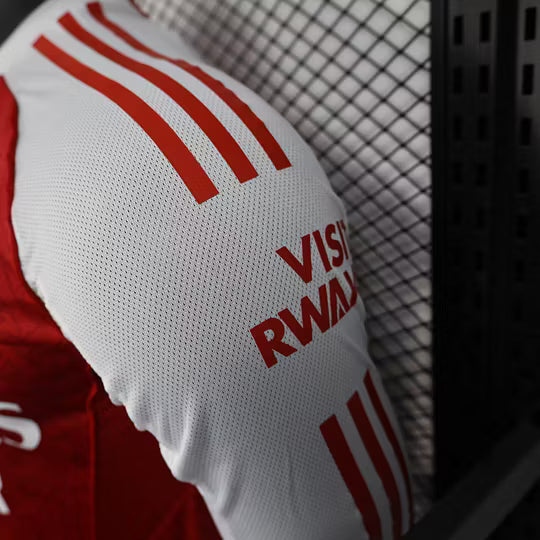 2025/2026 Player Version Long Sleeve Arsenal Home Football Shirt – 1:1 Thai Quality