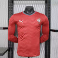 2026 Player Version Long Sleeve Portugal Home Football Shirt – 1:1 Thai Quality