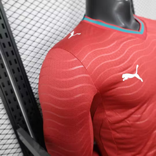 2026 Player Version Long Sleeve Portugal Home Football Shirt – 1:1 Thai Quality