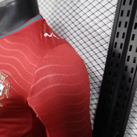 2026 Player Version Long Sleeve Portugal Home Football Shirt – 1:1 Thai Quality