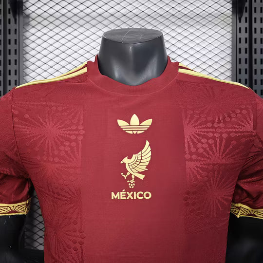 2025 Player Version Mexico National Team Gold Cup Edition Red Football Shirt – 1:1 Thai Quality