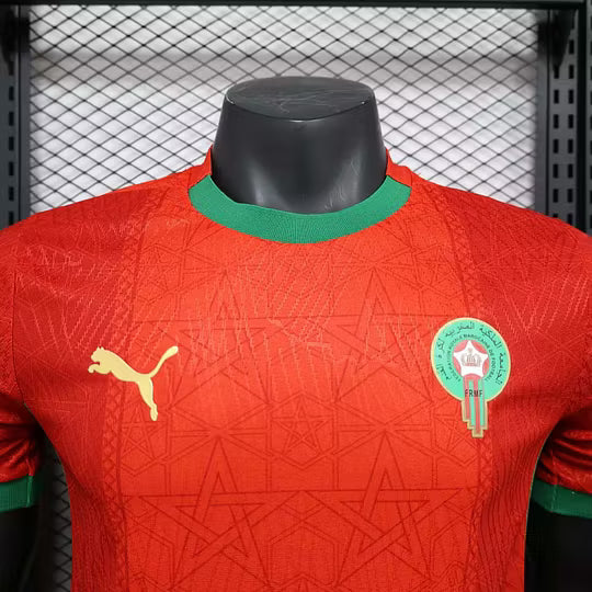 2025 Player Version Morocco National Team Home Football Shirt – 1:1 Thai Quality