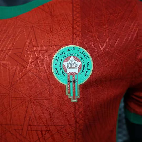 2025 Player Version Morocco National Team Home Football Shirt – 1:1 Thai Quality