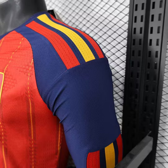 2026 Player Version Long Sleeve Spain Home Football Shirt – 1:1 Thai Quality