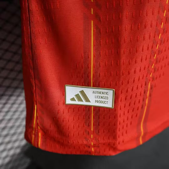 2026 Player Version Long Sleeve Spain Home Football Shirt – 1:1 Thai Quality