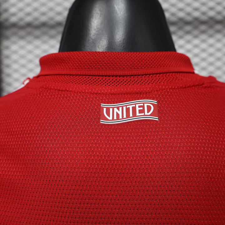 Manchester United Home Long Sleeve Football Shirt 2026/2027 Player Version 1:1 Thai Quality