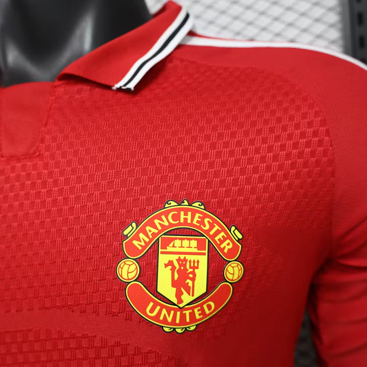 Manchester United Home Long Sleeve Football Shirt 2026/2027 Player Version 1:1 Thai Quality